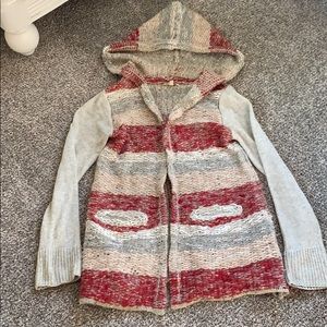 Cozy Hooded Cardigan by Mystree
